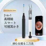 耳かき カメラ付き 内視鏡付き耳かき カメラ付き耳かき ピンセット付き耳掻き ピンセット 防水 左右反転…