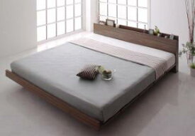 モダンデザインローベッド スタンダードポケットコイルマットレス付き フルレイアウト クイーン(Q×1) フレーム幅160