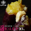 !訳あり激安!【島津甘藷】熟成★紅はるか 10kg(サイズ未選別2Lサイズ〜2Sサイズ)