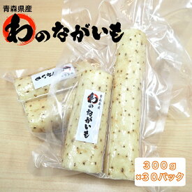 【送料無料】ながいも 300g×30パック 青森県産 国産 やまいも やまといも とろろ 産地直送 まとめ買い