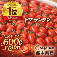 【送料無料】ミニトマト トマランタン 600g｜楽天ランキング1位獲得｜高評価 熊本県産 玉名 甘い 高糖度 …