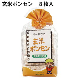 オーサワジャパン 玄米ポンセン 8枚入 10袋