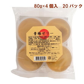 王隠堂農園 青梅ゼリー（80g×4個入）×20パック