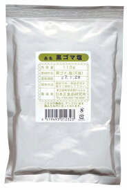 日本正食品研究所黒ゴマ塩 110g 20袋