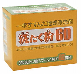 イノチ洗たく粉60 900g 6個