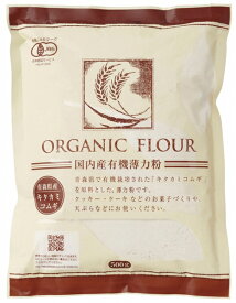 桜井食品 国内産有機薄力粉 500g　12袋