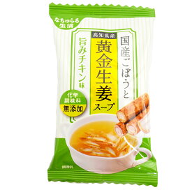 イー有機生活　お湯を注ぐだけ　国産ごぼうと高知県産黄金生姜スープ　旨みチキン味　40食分