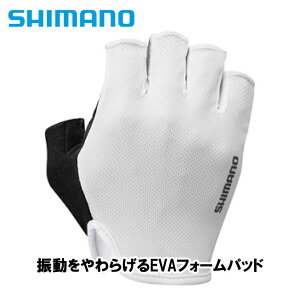 (���[)(���[���֑Ή����i)SHIMANO �V�}�m AIRWAY GLOVES �G�A�E�F�C �O���[�u(CW-GLBS-VS61M)���j�Z�b�N�X �z���C�g