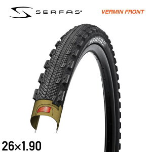 SERFAS T[t@X TIRE ^C VERMIN o[~ 26×1.90(1{)ubN