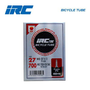 ([)IRC ACA[V[ S TUBE `[u 28927J FV`[u 700-18`26 (27-1) 48mm BOX(4571244745485)