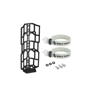 WOLF TOOTH �E���t�g�D�[�X MORSE CARGO CAGE ���[���X �J�[�S �P�[�W �X�g���b�v2�{�t�� �u���b�N �{�g���P�[�W(0810006809015)