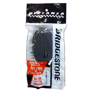 ([)([֑Ήi)BRIDGESTONE uaXg DISTANZA fBX^U TUBE `[u 700×25-32C 48mm 0.8mm(F310121)(4977716051151)