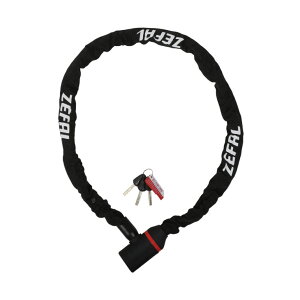 ZEFAL ゼファール K-TRAZ M14 CHAIN LOCK K-トラッツ M14 チェーンロック キー式 スペアキー付 (3420584919012) ロック 鍵