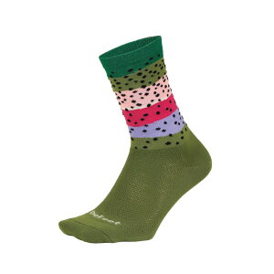 ([֑Ήi)DEFEET ftB[g AI 6" Aireator 6C` \bNX Rainbow Trout Green C{[ gEg O[