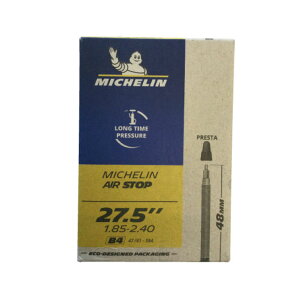 ([)MICHELIN ~V AIR STOP GA[Xgbv 48mm 27.5"×1.85-2.40(B4)(3528707528513)TUBE `[u