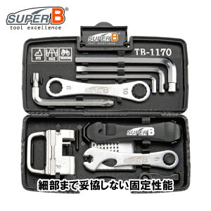 (���[)(���[���֑Ή����i)SUPER B �X�[�p�[�r�[ 24IN1 MULTI BICYCLE TOOL SET TB-1170 24 in 1 �}���`�o�C�N�c�[���Z�b�g TB-1170(4712765145105) �c�[��