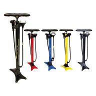 (即納)SERFAS サーファス FP-200 エフピー200 米/仏式バルブ対応 英式バルブ用アダプター付 フロアポンプ