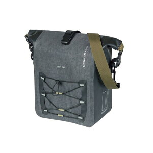 BASIL oW NAVIGATOR STORM SINGLE PANNIER BAG M irQ[^[ Xg[ VO pjAobO 12-15L ubN (020144)(8715019182655) obO