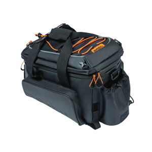 BASIL バジル MILES TARPAULIN TRUNKBAG XL PRO マイルズ ターポリン トランクバッグ XL プロ 9-36L ブラック/オレンジ (012506)(8715019182969) バッグ