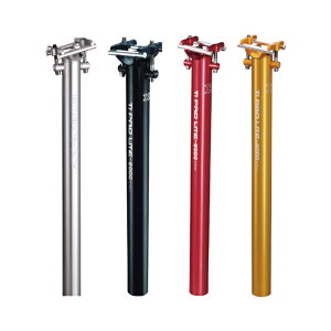 KCNC P[V[GkV[ TI PRO LITE SEATPOST eB[ACvCg V[g|Xg 27.2mm 400mm Vo[/ubN/bh/S[h