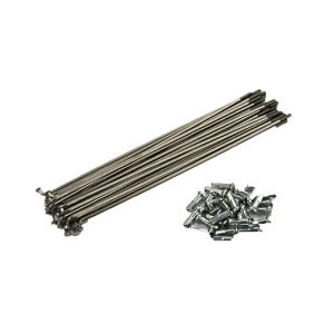 BROMPTON uvg SPOKE/NIPPLE SET 13G SINGLE BUTTED 146mm X|[N/jbvZbg 13g VOoebh 146mm Vo[(Q100046)(5053099027224)