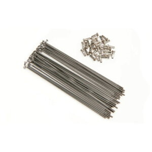 BROMPTON ブロンプトン SPOKE/NIPPLE SET 14G DOUBLE BUTTED 151mm スポーク/ニップルセット 14g ダブルバテッド 151mm シルバー(Q101695)(5053099027194)