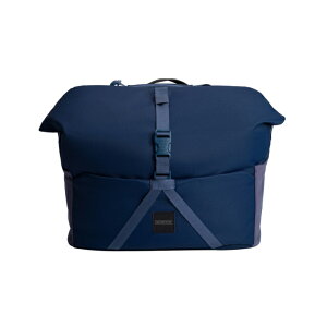 BROMPTON uvg ROLLTOP BAG LARGE + FRAME NAVY [gbv obO [W + t[ lCr[ (Q104135)(5053099271122)