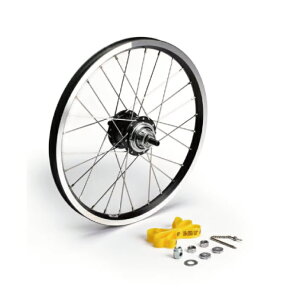 BROMPTON �u�����v�g�� Rr Whl +Fit Bwr 3Spd For 6Sp Blk/Svr ���A�z�C�[�� BWR 3��/6���Ή� �u���b�N/�V���o�[�d�l �z�C�[��1�{ (Q103880)(5053099267200)