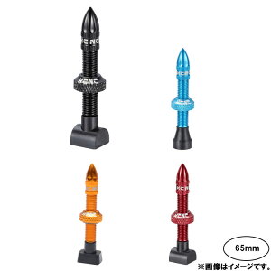 ([֑Ήi)KCNC P[V[GkV[ ALUMINUM TUBELESS VALVE A~`[uXou 65mm(Ή̖ڈ:30`50mm) 2
