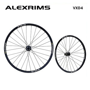 ALEXRIMS アレックスリム MTB チューブレスレディホイール VXD4 (シマノ 8-9-10-11S) 前後セット