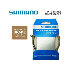 ([)([֑Ήi) SHIMANO V}mMTB BRAKE INNER CABLE MTB u[LCi[P[u 2050mm×1 (Y80098210)(4524667603016)