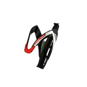 (即納)ELITE エリート BOTTLE CAGE ボトルケージ CUSTOM RACE Glossy BLK RED カスタムレースグロッシーブラック レッド(8020775017111)