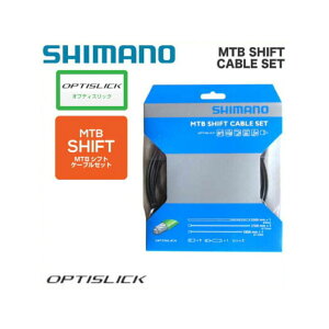 ([)([֑Ήi) SHIMANO V}m CABLE P[u MTB OPTISLICK SHIFT CABLE SET MTBVtgP[uZbg(Y60198090)(4524667700654)
