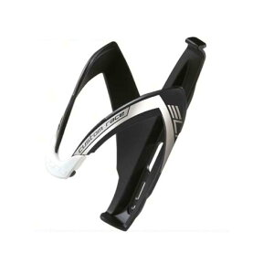 (即納)ELITE エリート BOTTLE CAGE ボトルケージ Custom Race カスタムレース つやなし ブラック/ホワイト(8020775016855)