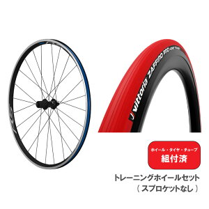 (���[)�g���[�j���O�z�C�[���Z�b�g SHIMANO WH-RS100���A�̂� Vittoria�z�[���g���[�i�[700×23C(�X�v���P�b�g�Ȃ�)(�g�t����)