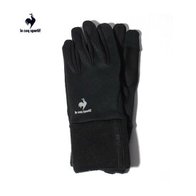 (即納)(メール便対応商品)le coq sportif ルコックスポルティフ cycling glove サイクリング グローブ もち肌カフス ブラック S/M/L アパレル アクセサリー