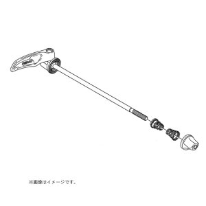 ([֑Ήi)SHIMANO V}m QUICK RELEASE LEVER NCbN[X o[ Ap WH-9000V[Y
