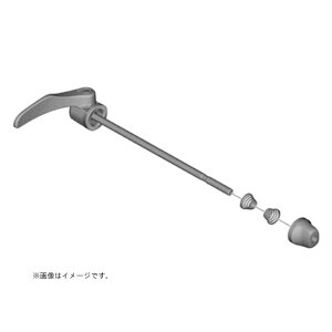 ([)([֑Ήi)SHIMANO V}m QUICK RELEASE LEVER NCbN[X o[ tgp WH-RS610(Y29B98010)(4524667886716)