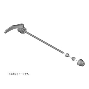 ([)([֑Ήi)SHIMANO V}m QUICK RELEASE LEVER NCbN[X o[ Ap WH-RS610