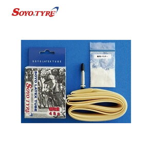 SOYOTYRE \[[^C LATEX TUBE WOp ebNX`[u 700x23`25C FV42mm(4580319133706)