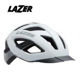 LAZER レイザー CAMELEON カメレオン MATTE WHITE マットホワイト CE規格クリア サイクルヘルメット