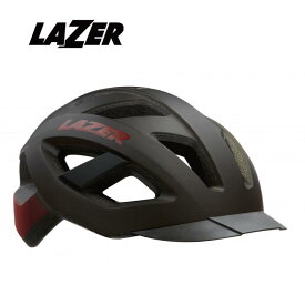 LAZER レイザー CAMELEON カメレオン MATTE BLACK RED マットブラックレッド CE規格クリア サイクルヘルメット
