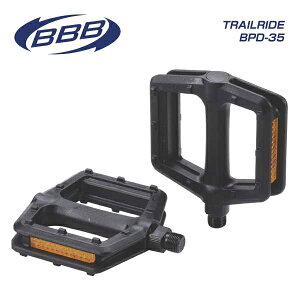 BBB ビービービー PEDAL フラットペダル TRAILRIDE トレイルライド BPD-35(574188)(8716683092387)