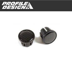 (���[���֑Ή����i)PROFILE DESIGN �v���t�@�C���f�U�C�� �o�[�G���h�L���b�v Carbon End Cap �J�[�{���G���h�L���b�v(0180210001)(0723660990695)