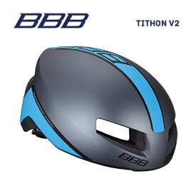 BBB ビービービー ヘルメット BHE-08 TITHON V2 ティトノス V2 マットグレー/ブルー