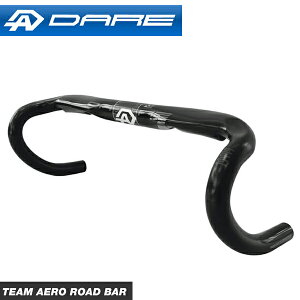 (DARE)fBA TEAM AERO ROAD BAR `[GA[ho[ 31.8mm 400mm(HMJ[{)(HD-DR-006)(4571310052936)