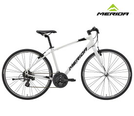 2025 MERIDA メリダ CROSSWAY 100-R クロスウェイ 100R グロッシーホワイト(ブラック)【EW43】クロスバイク