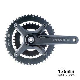 PRAXIS WORKS プラクシスワークス ALBA X DM M30 CRANK 175mm アルミ製 ロード用クランク チェーンリング付属(960243)クランクセット