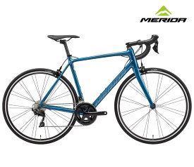 (選べる特典付)2025 MERIDA メリダ SCULTURA RIM 400 スクルトゥーラ リム 400 ティールブルー(シルバーブルー)【FB01】ロードバイク