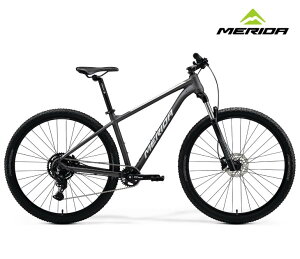 (選べる特典付)2025 MERIDA メリダ BIG.NINE 80 ビッグナイン 80 マットダークシルバー(シルバー)【ES91】MTB マウンテンバイク
